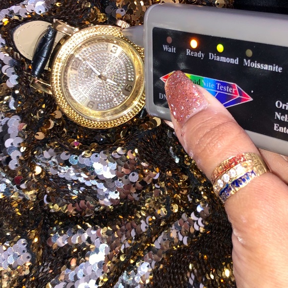 2 REAL DIAMOND TENNIS CHAINS NOT CZ READ POST WOW - Picture 17 of 17